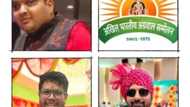 शक्ति के युवाओं को अखिल भारतीय युवा अग्रवाल सम्मेलन की छत्तीसगढ़ प्रदेश इकाई में बनाया गया पदाधिकारी, समाज बंधुओ ने किया हर्ष व्यक्त, मनीष,मुकेश, मानस को मिला प्रदेश पदाधिकारी बनने का अवसर kshititech