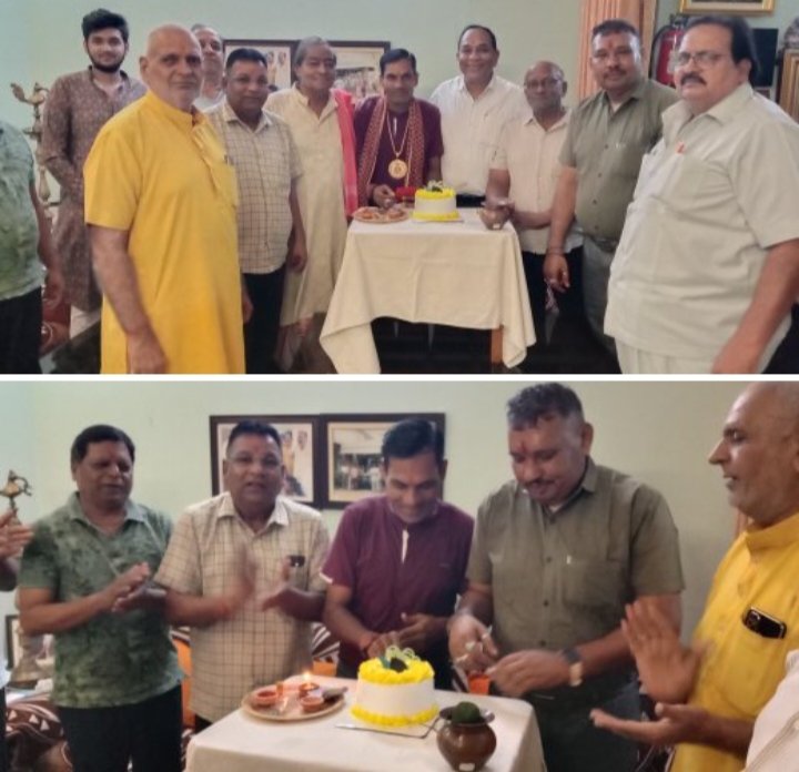 गौ सेवक,युवा समाजसेवी पंकज अग्रवाल (पिंटू) का जन्मदिन मनाया गया उत्साह से, गौ सेवा एवं जरूरतमंदों की सहायता के लिए तत्पर रहते हैं गिरिराज रैन बसेरा के संचालक पंकज अग्रवाल, पंकज ने दशहरे की भी दी शुभकामनाएं kshititech
