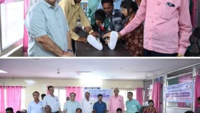 17 विकलांगों ने केलिपर्स के सहारे चलना शुरू किया, बिलासपुर में संपन्न हुआ अखिल भारतीय विकलांग चेतना परिषद का शिविर, जिला चिकित्सालय में संपन्न शिविर के पश्चात 13 अक्टूबर को खोले गए विकलांगों के प्लास्टर kshititech