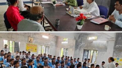 DEO साहब परीक्षा गुणवत्ता को लेकर पहुंच रहे स्कूलों में- शक्ति के जिला शिक्षा अधिकारी चंद्रा ने किया शासकीय हायर सेकेंडरी स्कूल जाजंग एवं परसदा खुर्द का निरीक्षण, शिक्षा गुणवत्ता को लेकर शक्ति जिले में कलेक्टर टोपनो के निर्देशन में चल रहा विशेष अभियान DEO साहब परीक्षा गुणवत्ता को लेकर पहुंच रहे स्कूलों में- शक्ति के जिला शिक्षा अधिकारी चंद्रा ने किया शासकीय हायर सेकेंडरी स्कूल जाजंग एवं परसदा खुर्द का निरीक्षण, शिक्षा गुणवत्ता को लेकर शक्ति जिले में कलेक्टर टोपनो के निर्देशन में चल रहा विशेष अभियान kshititech