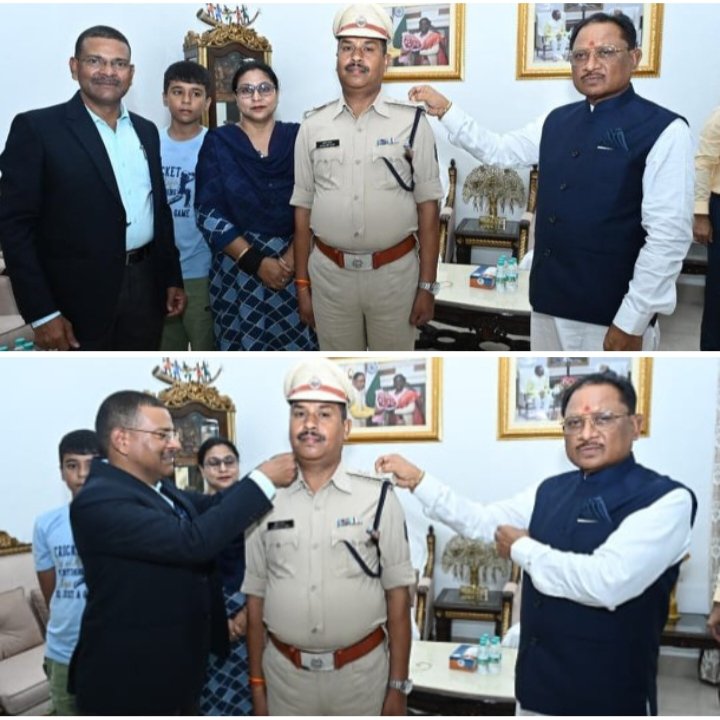 शक्ति के हरीश राठौर को मिली पुलिस अधीक्षक के पद पर पदोन्नति,साल 2001 में डीएसपी के पद पर प्रथम चयन हुआ था हरीश का, सीएसईबी शक्ति में पवन राठौर के ज्येष्ठ भ्राता है हरीश, श्याम मुख्यमंत्री विष्णु देव साय ने दी बधाई शक्ति के हरीश राठौर को मिली पुलिस अधीक्षक के पद पर पदोन्नति,साल 2001 में डीएसपी के पद पर प्रथम चयन हुआ था हरीश का, सीएसईबी शक्ति में पवन राठौर के ज्येष्ठ भ्राता है हरीश, श्याम मुख्यमंत्री विष्णु देव साय ने दी बधाई kshititech