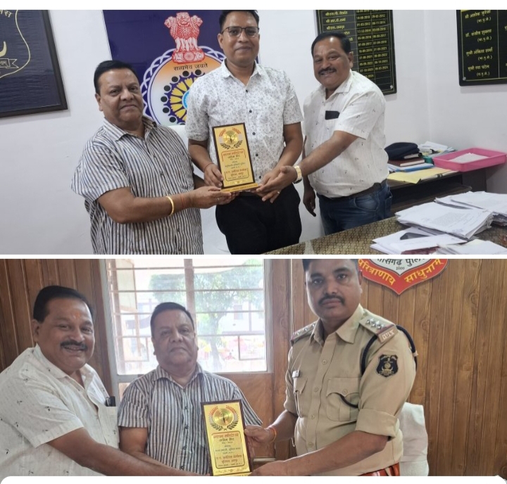 साइबर अपराधों पर मीडिया के सुझाव- जनर्लिस्ट वेलफेयर यूनियन शक्ति जिले के पदाधिकारियो ने की एसडीओ पुलिस एवं टीआई साहब से मुलाकात, पुलिस प्रशासन के कार्यों की करी प्रशंसा तो वहीं साइबर क्राइम संबंधी मामलों पर लगाम कसने और प्रयास करने के लिए दिए सुझाव साइबर अपराधों पर मीडिया के सुझाव- जनर्लिस्ट वेलफेयर यूनियन शक्ति जिले के पदाधिकारियो ने की एसडीओ पुलिस एवं टीआई साहब से मुलाकात, पुलिस प्रशासन के कार्यों की करी प्रशंसा तो वहीं साइबर क्राइम संबंधी मामलों पर लगाम कसने और प्रयास करने के लिए दिए सुझाव kshititech