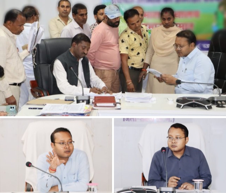 10 खबर एक साथ-अवैध धान को लेकर सख्त शक्ति जिले के कलेक्टर साहब-TL की मीटिंग में कहा- धान के कोचिंयो एवं बिचौलियों पर हो त्वरित कारवाई, अवैध खनिज उत्खनन को लेकर भी कलेक्टर साहब ने दिए माइनिंग डिपार्टमेंट को निर्देश, जन दर्शन में सुनी समस्याएं तो वहीं 22 नवंबर को बरपाली कला में होगा जिला स्तरीय जन समस्या निवारण शिविर 10 खबर एक साथ-अवैध धान को लेकर सख्त शक्ति जिले के कलेक्टर साहब-TL की मीटिंग में कहा- धान के कोचिंयो एवं बिचौलियों पर हो त्वरित कारवाई, अवैध खनिज उत्खनन को लेकर भी कलेक्टर साहब ने दिए माइनिंग डिपार्टमेंट को निर्देश, जन दर्शन में सुनी समस्याएं तो वहीं 22 नवंबर को बरपाली कला में होगा जिला स्तरीय जन समस्या निवारण शिविर kshititech