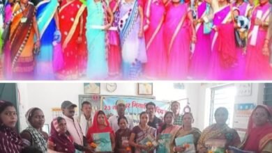 मितानिनें हुई सम्मानित- हरदा पंचायत में मितानिन दिवस दिवस पर सरपंच गौरीशंकर ने किया मितानिनों को सम्मान,गौरीशंकर ने कहा- मितानिनों का कार्य प्रसंसनीय, सरपंच ने कहा- शासन की योजनाओं के क्रियान्वन में भी अहम भूमिका निभाती हैं मितानिन बहने kshititech