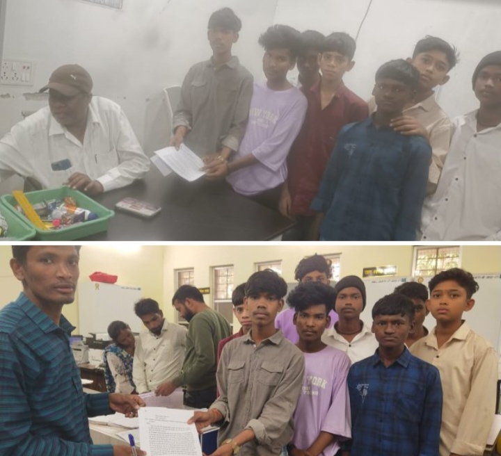 शक्ति जिले में छात्रावास अधीक्षक पर छात्रों के आरोप- अनुसूचित जाति बालक छात्रावास पिरदा में परोसा जा रहा गुणवत्ताहीन भोजन, छात्रों ने करी छात्रावास अधीक्षक के स्थानांतरण की मांग, शक्ति कलेक्टर को दिया ज्ञापन, छात्रों ने कहा हमसे करवाया जाता है बाथरूम साफ शक्ति जिले में छात्रावास अधीक्षक पर छात्रों के आरोप- अनुसूचित जाति बालक छात्रावास पिरदा में परोसा जा रहा गुणवत्ताहीन भोजन, छात्रों ने करी छात्रावास अधीक्षक के स्थानांतरण की मांग, शक्ति कलेक्टर को दिया ज्ञापन, छात्रों ने कहा हमसे करवाया जाता है बाथरूम साफ kshititech