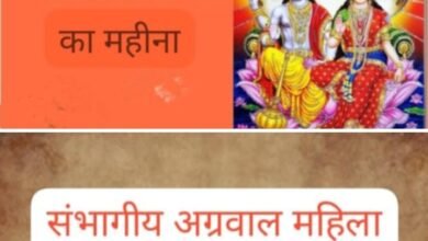 अग्रवाल महिला समिति की संभागीय स्तर की प्रतियोगिता में शक्ति की महिला प्रतिभागियों का रहा दबदबा,प्रथम स्थान पर रही मीना दिलीप अग्रवाल,द्वितीय नीलम अमित अग्रवाल तो वहीं तीसरा स्थान हासिल किया नैला की प्रियंका मोदी ने, संभागीय महिला समिति अध्यक्ष उमा बंसल के मार्गदर्शन में हुआ था आयोजन kshititech