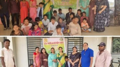 महिला शाखा की नेक पहल-अखिल भारतीय मारवाड़ी महिला सम्मेलन की शक्ति शाखा में ठंड को देखते हुए जरूरतमंदों को दिए दृष्टि बाधित स्कूल में बांटी खाद्यान्न सामग्री, अध्यक्ष सुमन एवं पूर्व प्रदेश अध्यक्ष उषा ने कहा-जरूरतमंदों की सेवा के लिए अग्रणी है शक्ति शाखा kshititech