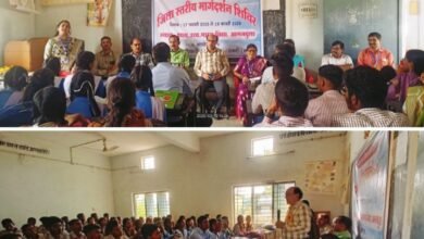 बोर्ड परीक्षाओं में शक्ति जिले के सरकारी स्कूलों के बच्चों की मेहनत का दिखेगा इस बार असर- तीन दिवसीय जिला अभ्यास शिविर का जिला शिक्षा अधिकारी महोदय की उपस्थिति में हुआ समापन,बच्चों ने भी लिया संकल्प, कड़ी मेहनत से हासिल करेंगे प्रदेश की टॉप टेन सूची में स्थान kshititech