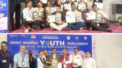 शक्ति के क्रांति कुमार भारतीय महाविद्यालय के विद्यार्थियों का हुआ विकसित भारत युवा संसद प्रतियोगिता में राज्य स्तर पर चयन, यूनिवर्सिटी के निर्देश पर 19 मार्च को रायगढ़ में आयोजित की गई प्रतियोगिता kshititech