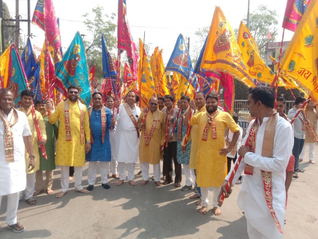 उमड़ी श्याम प्रेमियों की आस्था-शक्ति में 10 मार्च को निकली खाटू वाले श्याम जी की भव्य निशान यात्रा, 5000 श्याम प्रेमियों ने उठाए निशान, 10 मार्च की शाम श्री राधा कृष्ण मंदिर में सजेगा भव्य दरबार,मेवे से सजा है बाबा जी का दरबार,जय श्री श्याम-जय हो खाटू वाले श्याम जी की kshititech