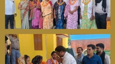 नगर पंचायत बाराद्वार ने मुख्यमंत्री तीर्थ दर्शन योजना के अंतर्गत महिला श्रद्धालुओं को किया बाबा धाम रवाना,नगर पंचायत अध्यक्ष, उपाध्यक्ष सहित जनप्रतिनिधि रहे मौजूद, उपाध्यक्ष जितेश शर्मा ने कहा- विष्णु देव जी की सरकार विकास के साथ-साथ धार्मिक भावनाओं का भी रखती है ध्यान, महिला श्रद्धालुओं में दिखा भारी उत्साह,कहा भोलेनाथ के दर्शन का मिलेगा मौका kshititech