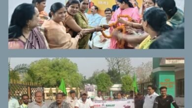 फिट इंडिया के तहत रगजा में आयोजित की गई साइकिल रैली, प्रभारी जिला शिक्षा अधिकारी एवम SDM ने दिखाई हरी झंडी, फुटबॉल लघु केंद्र रगजा के तत्वाधान में आयोजित था कार्यक्रम, भाजपा जिला इकाई शक्ति ने किया अहिल्याबाई होलकर जी की जयंती पर कार्यक्रम का आयोजन, मुख्य अतिथि के रूप में मौजूद रही क्षेत्रीय सांसद कमलेश जांगड़े kshititech