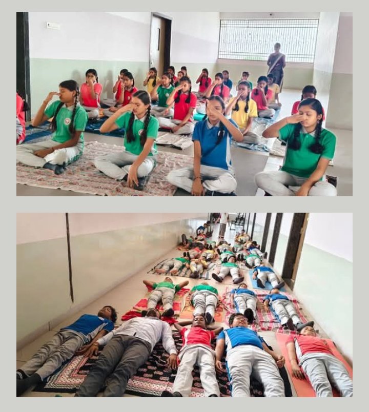 एक पृथ्वी, एक स्वास्थ्य के लिए योग- योग प्रशिक्षकों ने चंद्रहासिनी विद्यापीठ चंद्रपुर के स्कूली बच्चों को सिखाएं योग की विभिन्न क्रियाएं, विद्यालय प्रबंधन ने कहा- योग से ही होगा उत्तम स्वास्थ्य का विकास, 11वें योग दिवस पर बच्चों ने भी कहा- करेंगे नियमित योग एक पृथ्वी, एक स्वास्थ्य के लिए योग- योग प्रशिक्षकों ने चंद्रहासिनी विद्यापीठ चंद्रपुर के स्कूली बच्चों को सिखाएं योग की विभिन्न क्रियाएं, विद्यालय प्रबंधन ने कहा- योग से ही होगा उत्तम स्वास्थ्य का विकास, 11वें योग दिवस पर बच्चों ने भी कहा- करेंगे नियमित योग kshititech