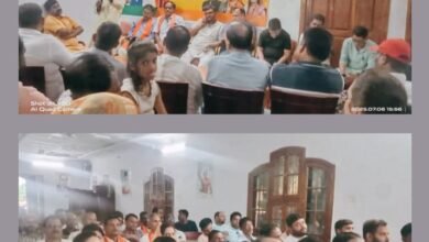 काश्मीर समस्या के लिए अपना सर्वत्र बलिदान कर देने वाले एवं जनसंघ की स्थापना के प्रमुख स्तंभ थे डॉक्टर श्यामा प्रसाद मुखर्जी, भाजपा शक्ति जिले ने किया मुखर्जी जी की जयंती पर संगोष्ठी का आयोजन, पार्टी के नए पदाधिकारियो को मुखर्जी जी के जीवन चरित्र से कराया गया अवगत, नेहरू मंत्रिमंडल से अपना त्यागपत्र देकर स्वतंत्र सांसद निर्वाचित हुए थे मुखर्जी जी kshititech