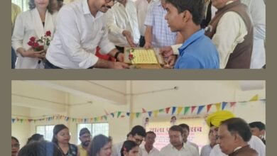 शक्ति के दृष्टि बाधित विशेष विद्यालय में पहुंचे कलेक्टर एवं जिला पंचायत सीईओ, शाला प्रवेश उत्सव कार्यक्रम में बच्चों को दिलाया प्रवेश, शक्ति जिले में व्यापम की परीक्षाओं में नकल रोकने सख्त गाइडलाइन जारी, सरकारी अधिकारी- कर्मचारियों के पेंशन प्रकरणों को लेकर कलेक्टर साहब ने जारी किये निर्देश, शक्ति जिले में जवाहर नवोदय के लिए प्रवेश प्रक्रिया प्रारंभ kshititech