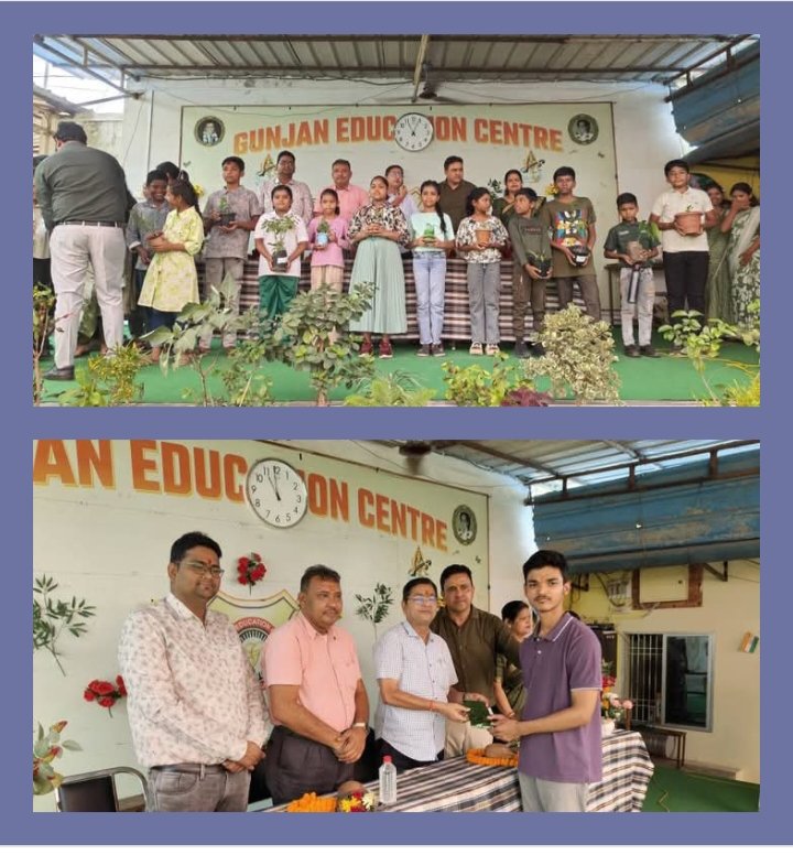 शक्ति के गुंजन एजुकेशन सेंटर में मनाया गया ग्रीन डे, नगर पालिका अध्यक्ष श्यामसुंदर अग्रवाल रहे मुख्य अतिथि के रूप में मौजूद, बच्चों में दिखा उत्साह, डायरेक्टर नितिन सोनी ने कहा- बच्चों को पर्यावरण के प्रति जागरूक करना ही इस आयोजन का उद्देश्य kshititech