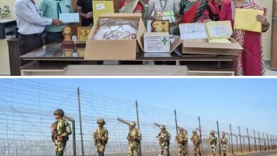 भारत एवं स्काउट गाइड शक्ति जिले ने सैनिकों के लिए भेजी 1840 राखियां, गाइड्स की बहनों ने अपने हाथों से तैयार की राखियां, जिला आयुक्त अंकित अग्रवाल एवं जिला शिक्षा अधिकारी कुमुदनी द्विवेदी के नेतृत्व में सशक्त माध्यम से भेजी गई राखियां, मिला था 1000 रखियो का लक्ष्य,रेंजर बहनों ने तैयार की 1840 राखियां kshititech