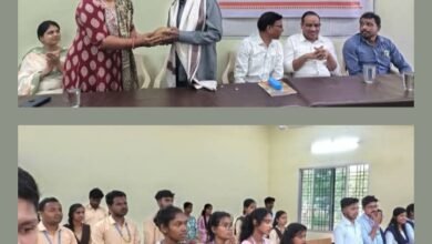 शासकीय क्रान्ति कुमार भारतीय स्नातकोत्तर अग्रणी महाविद्यालय सक्ति में व्यास / गुरु पूजन कार्यक्रम संपन्न, गुरु के महत्व पर उपस्थित अतिथियों ने डाला प्रकाश kshititech