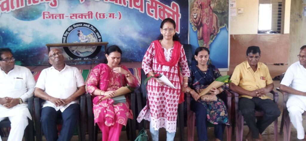 शक्ति के सरस्वती शिशु मंदिर की पूर्व छात्राओं ने विद्यालय परिवार को दी 51000/-रुपये की सहयोग राशि, अपने पूज्य माता-पिता की स्मृति में चितले परिवार की बेटियो की अनुकरणीय पहल, इंदौर मध्य प्रदेश से 18 जुलाई को सक्ती के विद्यालय पहुंची सविता काले, श्रुति जोशी एवं स्वाति हार्डिकर, विद्यालय परिवार ने भी किया धन्यवाद, विद्यालय के शिक्षकों से मिलकर भाव विभोर हो गई पूर्व छात्राएं शक्ति के सरस्वती शिशु मंदिर की पूर्व छात्राओं ने विद्यालय परिवार को दी 51000/-रुपये की सहयोग राशि, अपने पूज्य माता-पिता की स्मृति में चितले परिवार की बेटियो की अनुकरणीय पहल, इंदौर मध्य प्रदेश से 18 जुलाई को सक्ती के विद्यालय पहुंची सविता काले, श्रुति जोशी एवं स्वाति हार्डिकर, विद्यालय परिवार ने भी किया धन्यवाद, विद्यालय के शिक्षकों से मिलकर भाव विभोर हो गई पूर्व छात्राएं kshititech