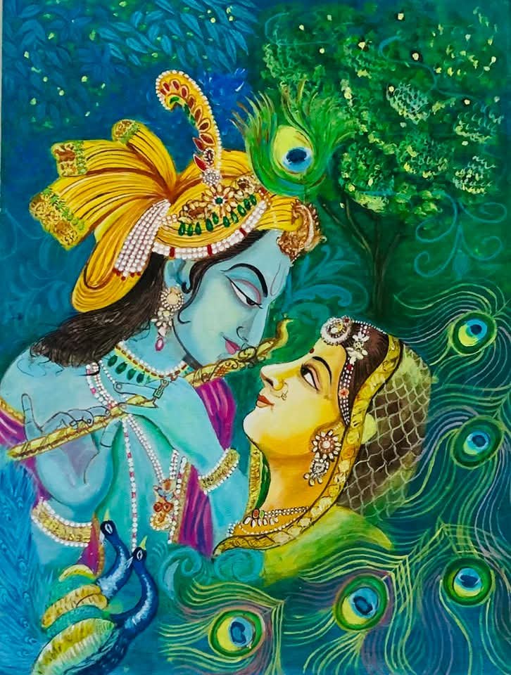 मैसूर की उषा केडिया ने श्री कृष्ण जन्माष्टमी पर्व पर अपनी कविताओं के माध्यम से भगवान कृष्ण जी का किया सुंदर वर्णन, उषा की बनाई पेंटिंगो को पूरी दुनिया में लोगों ने किया लाइक kshititech