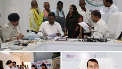 जेठा मैदान में होगा स्वतंत्रता दिवस का आयोजन- शक्ति जिले के कलेक्टर एवं सीईओ साहब ने स्टॉल से खरीदी इको फ्रेंडली राखियां, 5 अगस्त को समय सीमा की बैठक एवं जन दर्शन का कार्यक्रम संपन्न, कलेक्टर तोपनों ने करी विभाग अधिकारियों की समीक्षा, दिए अधिकारियों को निर्देश, शक्ति जिले में चाइल्ड हेल्पलाइन के पदों के लिए इंटरव्यू 6 एवं 7 अगस्त को जेठा मैदान में होगा स्वतंत्रता दिवस का आयोजन- शक्ति जिले के कलेक्टर एवं सीईओ साहब ने स्टॉल से खरीदी इको फ्रेंडली राखियां, 5 अगस्त को समय सीमा की बैठक एवं जन दर्शन का कार्यक्रम संपन्न, कलेक्टर तोपनों ने करी विभाग अधिकारियों की समीक्षा, दिए अधिकारियों को निर्देश, शक्ति जिले में चाइल्ड हेल्पलाइन के पदों के लिए इंटरव्यू 6 एवं 7 अगस्त को kshititech