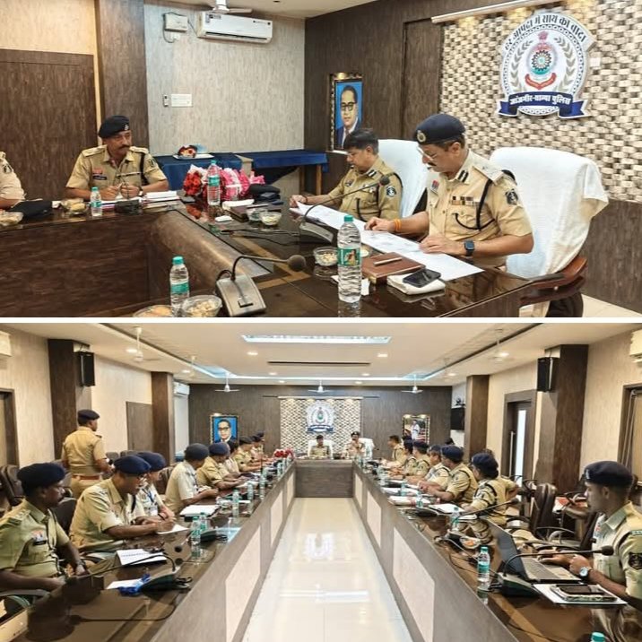 कानून व्यवस्था दुरुस्त करने की कवायद- जिला पुलिस अधीक्षकों की समीक्षा बैठक ली पुलिस महानिदेशक ने, बिलासपुर रेंज के सभी एसपी रहे मौजूद, पुलिस व्यवस्था को लेकर दिए गए आवश्यक निर्देश कानून व्यवस्था दुरुस्त करने की कवायद- जिला पुलिस अधीक्षकों की समीक्षा बैठक ली पुलिस महानिदेशक ने, बिलासपुर रेंज के सभी एसपी रहे मौजूद, पुलिस व्यवस्था को लेकर दिए गए आवश्यक निर्देश kshititech