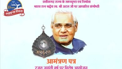 पायनियर परिवार द्वारा छत्तीसगढ़ राज्य स्थापना के गौरवशाली 25 वर्ष पूर्ण होने पर 12 अगस्त को राजधानी रायपुर में किया जाएगा राज्य के निर्माता,स्वप्नदृष्टा स्वर्गीय अटल बिहारी वाजपेई जी पर संगोष्ठी का कार्यक्रम, मुख्यमंत्री विष्णु देव साय एवं विधानसभा अध्यक्ष डॉ रमन सिंह रहेंगे अतिथि के रूप में मौजूद kshititech