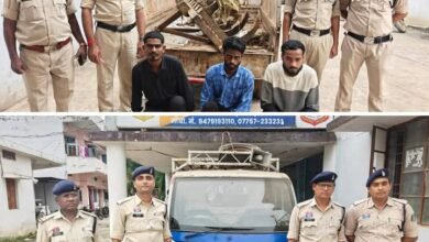 शक्ति पुलिस की बड़ी कार्रवाई- लाखों रुपए की छोटा हाथी वाहन चोरी करने वाले 03 चोरों को किया गिरफ्तार, पुलिस उच्चाधिकारियों के निर्देशन में थाना टीआई लखनलाल पटेल एवं साइबर सेल प्रभारी अमित सिंह की सक्रियता से मिली सफलता, चोरों के बुलंद हौसलों पर पुलिस का वार शक्ति पुलिस की बड़ी कार्रवाई- लाखों रुपए की छोटा हाथी वाहन चोरी करने वाले 03 चोरों को किया गिरफ्तार, पुलिस उच्चाधिकारियों के निर्देशन में थाना टीआई लखनलाल पटेल एवं साइबर सेल प्रभारी अमित सिंह की सक्रियता से मिली सफलता, चोरों के बुलंद हौसलों पर पुलिस का वार kshititech