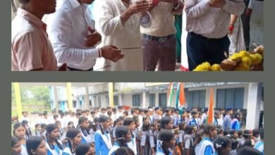 रोशन लाल पटेल ने शासकीय हायर सेकंडरी स्कूल सकरेली कलां में किया ध्वजारोहण, शाला विकास समिति के अध्यक्ष पटेल ने कहा-स्वतंत्रता संग्राम सेनानियों के त्याग, तपस्या,बलिदान से ही हमें मिली यह गौरवशाली आजादी kshititech