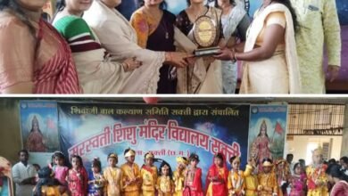 शक्ति के सरस्वती शिशु मंदिर में कृष्ण जन्माष्टमी पर्व पर 16 अगस्त को हुई विभिन्न प्रतिस्पर्धाएं, अखिल भारतीय मारवाड़ी महिला समिति शक्ति की अध्यक्ष सुमन अग्रवाल ने कहा- विद्यालय के बच्चों की प्रतिभाओं को देख याद आया विद्यार्थी जीवन, नन्हे मुन्ने बच्चों ने कृष्ण जी के बाल रूप में दी अपनी प्रस्तुति शक्ति के सरस्वती शिशु मंदिर में कृष्ण जन्माष्टमी पर्व पर 16 अगस्त को हुई विभिन्न प्रतिस्पर्धाएं, अखिल भारतीय मारवाड़ी महिला समिति शक्ति की अध्यक्ष सुमन अग्रवाल ने कहा- विद्यालय के बच्चों की प्रतिभाओं को देख याद आया विद्यार्थी जीवन, नन्हे मुन्ने बच्चों ने कृष्ण जी के बाल रूप में दी अपनी प्रस्तुति kshititech