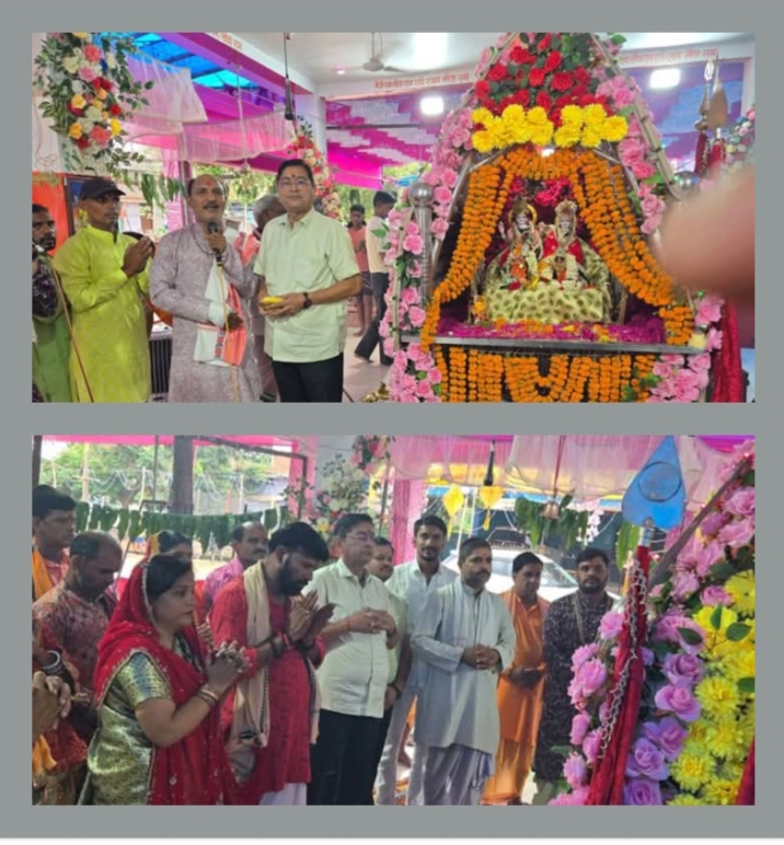 शक्ति शहर में 95 वर्षों से हो रहे अखंड राम नाम सप्ताह का शुभारंभ किया नगर पालिका अध्यक्ष श्यामसुंदर अग्रवाल ने, अग्रवाल ने कहा-शक्ति के लिए गौरवशाली है यह आयोजन, लगातार दश दशकों से आयोजन करना प्रसन्नता की बात शक्ति शहर में 95 वर्षों से हो रहे अखंड राम नाम सप्ताह का शुभारंभ किया नगर पालिका अध्यक्ष श्यामसुंदर अग्रवाल ने, अग्रवाल ने कहा-शक्ति के लिए गौरवशाली है यह आयोजन, लगातार दश दशकों से आयोजन करना प्रसन्नता की बात kshititech