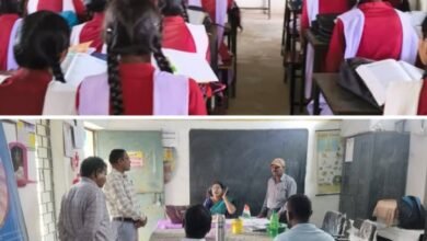 DEO मैडम का औचक निरीक्षण- शक्ति ब्लॉक के अंतिम छोर नगरदा के प्राथमिक, मिडिल एवं हायर सेकेंडरी स्कूलों का किया आकस्मिक निरीक्षण, विद्यार्थियों का किया मोटिवेशन, संस्था प्रमुखों को दिए बेहतर स्कूल संचालन के निर्देश kshititech