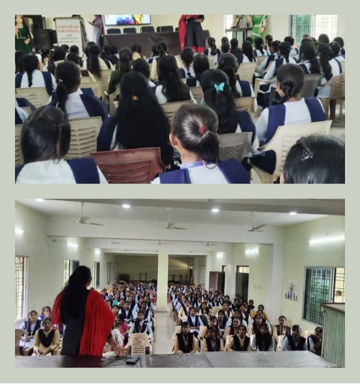 महिला उत्पीड़न एवं निवारण पर जागरूकता सेमिनार का आयोजन, शक्ति जिले के अग्रणी शासकीय क्रांति कुमार महाविद्यालय ने करी पहल, डॉ शकुंतला राज ने पावर प्रजेंटेशन के माध्यम से दी जानकारी महिला उत्पीड़न एवं निवारण पर जागरूकता सेमिनार का आयोजन, शक्ति जिले के अग्रणी शासकीय क्रांति कुमार महाविद्यालय ने करी पहल, डॉ शकुंतला राज ने पावर प्रजेंटेशन के माध्यम से दी जानकारी kshititech