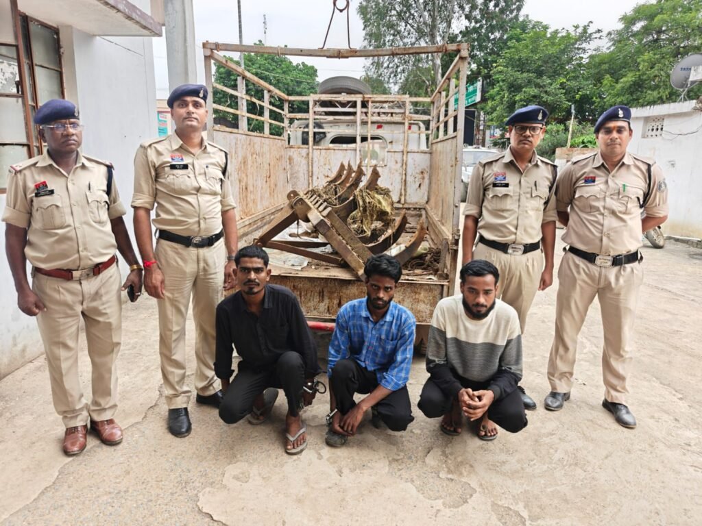 शक्ति पुलिस की बड़ी कार्रवाई- लाखों रुपए की छोटा हाथी वाहन चोरी करने वाले 03 चोरों को किया गिरफ्तार, पुलिस उच्चाधिकारियों के निर्देशन में थाना टीआई लखनलाल पटेल एवं साइबर सेल प्रभारी अमित सिंह की सक्रियता से मिली सफलता, चोरों के बुलंद हौसलों पर पुलिस का वार kshititech