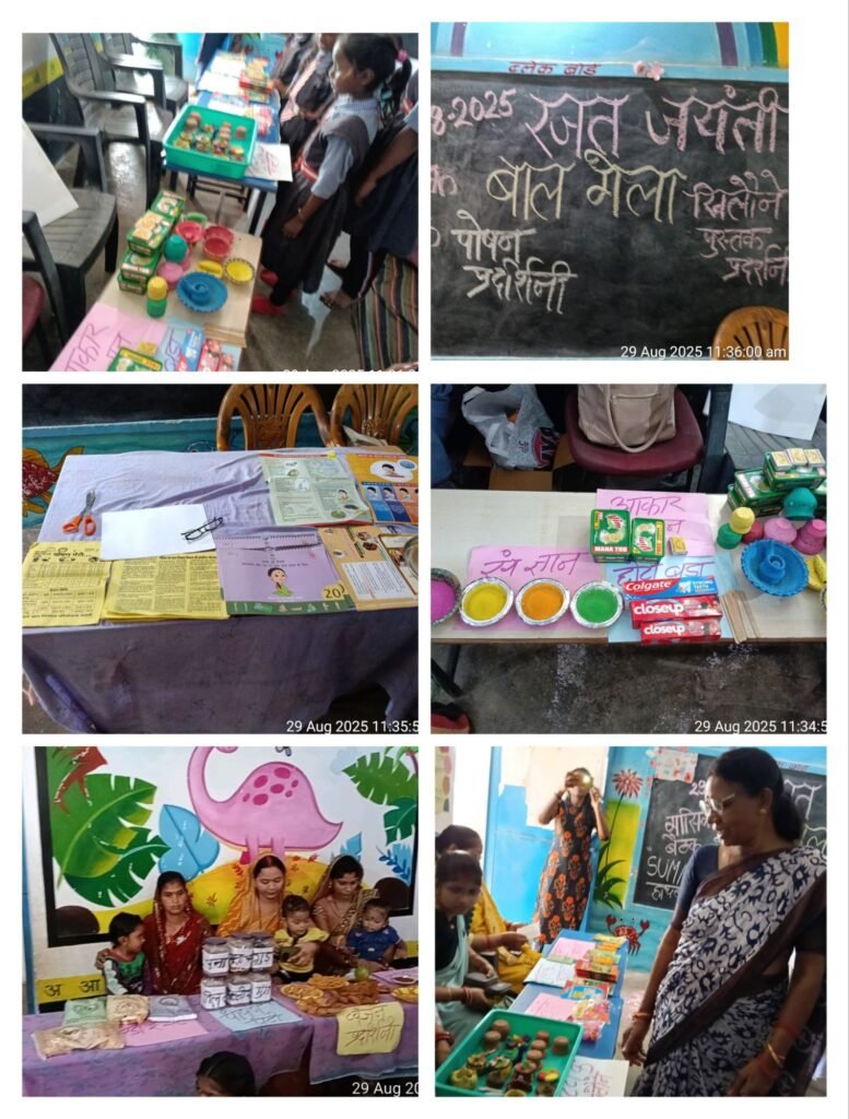 महिला बाल विकास विभाग शक्ति शहरी द्वारा हुआ बाल मेले का आयोजन,राज्य स्थापना की रजत जयंती के मौके पर लगातार हो रहे आयोजन, मासिक समीक्षा बैठक के साथ ही पोषण व्यंजन प्रदर्शनी, पुस्तक मेला एवं पोषण पेटी का भी हुआ प्रदर्शन, आंगनबाड़ी के सक्रिय कार्यकर्ताओं का भी हुआ सम्मान, जिला परियोजना अधिकारी श्री सुधाकर ने कहा- शक्ति जिले में अधिक से अधिक हो पोषण पेटी का निर्माण, महिलाएं होंगी एनीमिया से मुक्त महिला बाल विकास विभाग शक्ति शहरी द्वारा हुआ बाल मेले का आयोजन,राज्य स्थापना की रजत जयंती के मौके पर लगातार हो रहे आयोजन, मासिक समीक्षा बैठक के साथ ही पोषण व्यंजन प्रदर्शनी, पुस्तक मेला एवं पोषण पेटी का भी हुआ प्रदर्शन, आंगनबाड़ी के सक्रिय कार्यकर्ताओं का भी हुआ सम्मान, जिला परियोजना अधिकारी श्री सुधाकर ने कहा- शक्ति जिले में अधिक से अधिक हो पोषण पेटी का निर्माण, महिलाएं होंगी एनीमिया से मुक्त kshititech