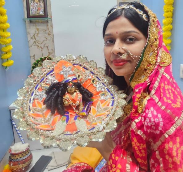 शक्ति की महिला जागृति शाखा ने 21 अगस्त को मनाया भगवान से कृष्ण जी की छठी का पर्व,भगवान को छप्पन भोग अर्पित कर किया अद्भुत श्रंगार, अध्यक्ष मीनल अग्रवाल के नेतृत्व में हुआ कार्यक्रम शक्ति की महिला जागृति शाखा ने 21 अगस्त को मनाया भगवान से कृष्ण जी की छठी का पर्व,भगवान को छप्पन भोग अर्पित कर किया अद्भुत श्रंगार, अध्यक्ष मीनल अग्रवाल के नेतृत्व में हुआ कार्यक्रम kshititech
