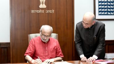 भारत के 15वें उपराष्ट्रपति के रूप C P राधाकृष्णन ने ली शपथ, राष्ट्रपति द्रोपती देवी मुर्मू ने दिलाई शपथ kshititech