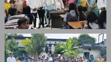 राज्यपाल पुरस्कृत शिक्षकों का चाम्पा में हुआ सम्मान समारोह, परमेश्वर स्वर्णकार रहे मुख्य अतिथि के रूप में उपस्थित, क्रीड़ा भारती के प्रांतीय उपाध्यक्ष गोपेश्वर कहरा ने किया संचालन kshititech