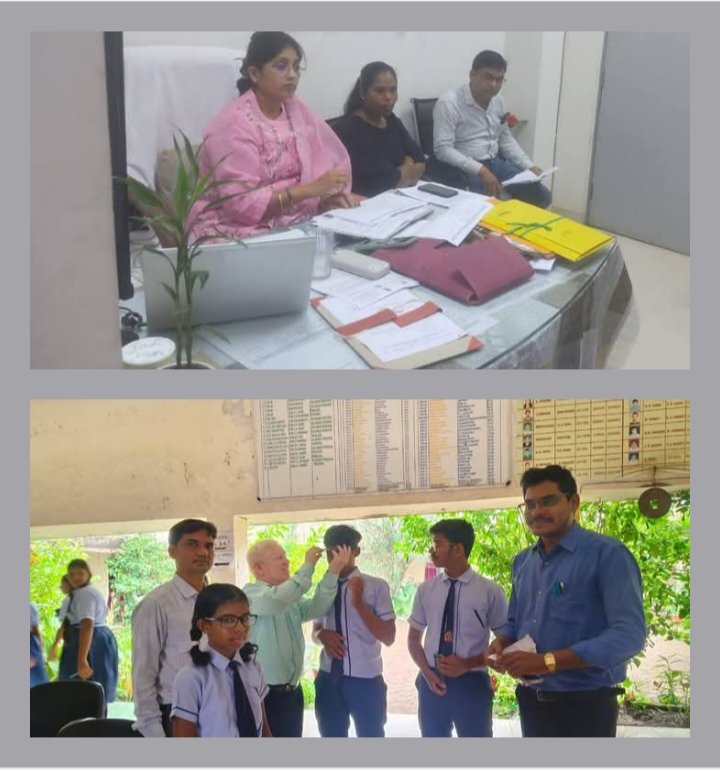 शक्ति जिला, स्वास्थ जिले की ओर अग्रसर- स्वस्थ नारी, सशक्त परिवार, शक्ति जिले में स्वास्थ्य विभाग ने करी अनुकरणीय पहल,पूरे जिले में सरकारी अस्पतालों में चलेगा 17 सितंबर से 2 अक्टूबर तक विशेष अभियान, स्वास्थ्य विभाग ने सरकारी स्कूलों में किया नेत्र जांच पखवाड़े का आयोजन, स्कूली बच्चों की आंखों की जा रही है कलेक्टर तोपनो साहब के दिशा निर्देशन एवं CMHO पूजा अग्रवाल के मार्गदर्शन में स्वास्थ्य विभाग सक्रिय, स्वास्थ्य महकमा अब नजर आएगा सामाजिक संस्थाओं की तरह जन सरोकार के कार्यों में भी सहभागी बनते kshititech