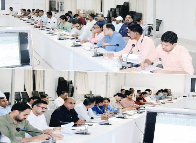 शक्ति जिले के सरकारी दफ्तरो में भी दिखेगा सेवा पखवाड़े का आयोजन,16 सितंबर को समय सीमा की बैठक में कलेक्टर साहब ने दिया अधिकारियों को निर्देश, मोदी जी के जन्मदिन से प्रारंभ होगा सेवा पखवाड़ा, नगरीय निकायों में स्वच्छता ही सेवा कार्यक्रम प्राथमिकता के आधार पर करने दिए गए निर्देश, जन दर्शन में कलेक्टर साहब ने सुनी आम जनता की समस्याएं kshititech