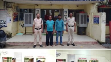 शक्ति जिले के पुलिस थाने हसौद में अवैध शराब के दो अलग-अलग मामले दर्ज तो वहीं डभरा पुलिस ने मवेशी ले जा रहे तस्करों को किया गिरफ्तार,हसौद थाना पूरे जिले में अवैध शराब जब्ती में सबसे सक्रिय, टीआई नरेंद्र यादव की पदस्थापना के बाद से ही निरंतर अवैध शराब कारोबारियो पर हो रही ताड़-बतोड़ कारवाई शक्ति जिले के पुलिस थाने हसौद में अवैध शराब के दो अलग-अलग मामले दर्ज तो वहीं डभरा पुलिस ने मवेशी ले जा रहे तस्करों को किया गिरफ्तार,हसौद थाना पूरे जिले में अवैध शराब जब्ती में सबसे सक्रिय, टीआई नरेंद्र यादव की पदस्थापना के बाद से ही निरंतर अवैध शराब कारोबारियो पर हो रही ताड़-बतोड़ कारवाई kshititech