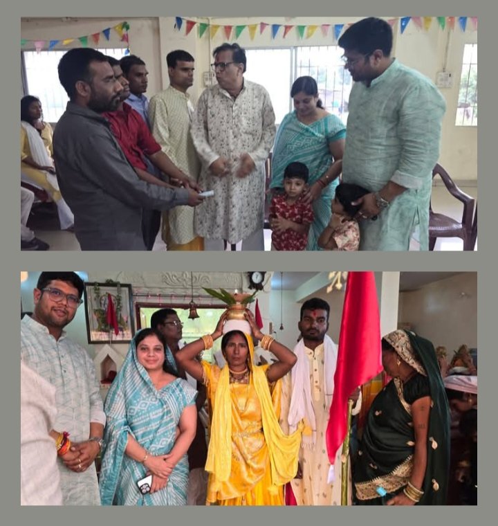 सेवा की मिसाल स्थापित की शहर के समाजसेवी मांगेराम अग्रवाल एवं मानस अग्रवाल ने, अग्रसेन जयंती पर्व पर विकलांगों की सेवा के लिए दी ₹90000/-रुपये की सहयोग राशि,लखाली के दुर्गा मंदिर में नवरात्रि पर्व पर पहुंचे दुबलधनिया परिवार के सदस्य, मंदिर में दो बड़े कुलर सहित समय-समय पर सेवाएं देते रहता है दुबलधनिया परिवार kshititech