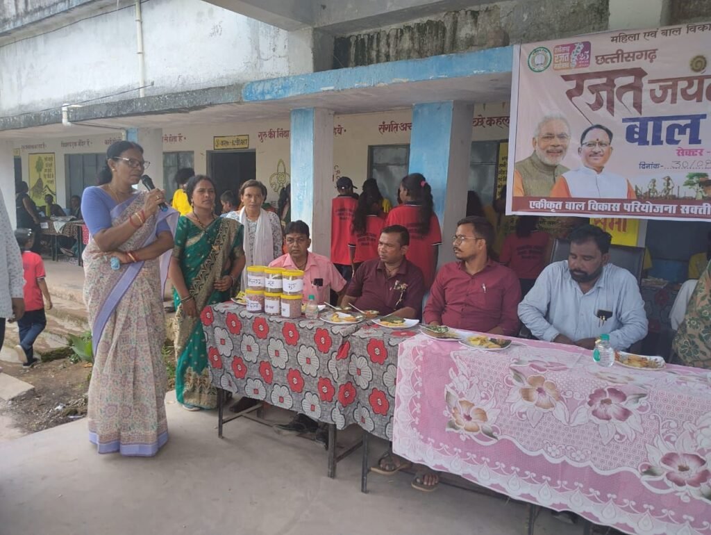 सुपोषित जिला बनाने की तैयारी- शक्ति परियोजना के सकरेली बाराद्वार सेक्टर में हुआ बाल मेले का आयोजन, पोषण पेटी प्रदर्शनी भी हुई संपन्न, परियोजना अधिकारी श्याम कंवर की उपस्थिति में हितग्राहियों को दी गई जानकारी, शक्ति परियोजना में 2750 पोषण पेटियां हुई तैयार, कुपोषित मुक्त से सुपोषित जिले की ओर अग्रसर kshititech