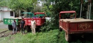 चंद्रपुर क्षेत्र में रेत के अवैध खनन पर खनिज विभाग ने फिर करी बड़ी कार्रवाई- 15 सितंबर को जिला खनिज विभाग ने छह वाहनों को किया जप्त, कलेक्टर के निर्देशन में हुई कार्यवाही,दो दिनों से लगातार हो रही कार्यवाही चंद्रपुर क्षेत्र में रेत के अवैध खनन पर खनिज विभाग ने फिर करी बड़ी कार्रवाई- 15 सितंबर को जिला खनिज विभाग ने छह वाहनों को किया जप्त, कलेक्टर के निर्देशन में हुई कार्यवाही,दो दिनों से लगातार हो रही कार्यवाही kshititech