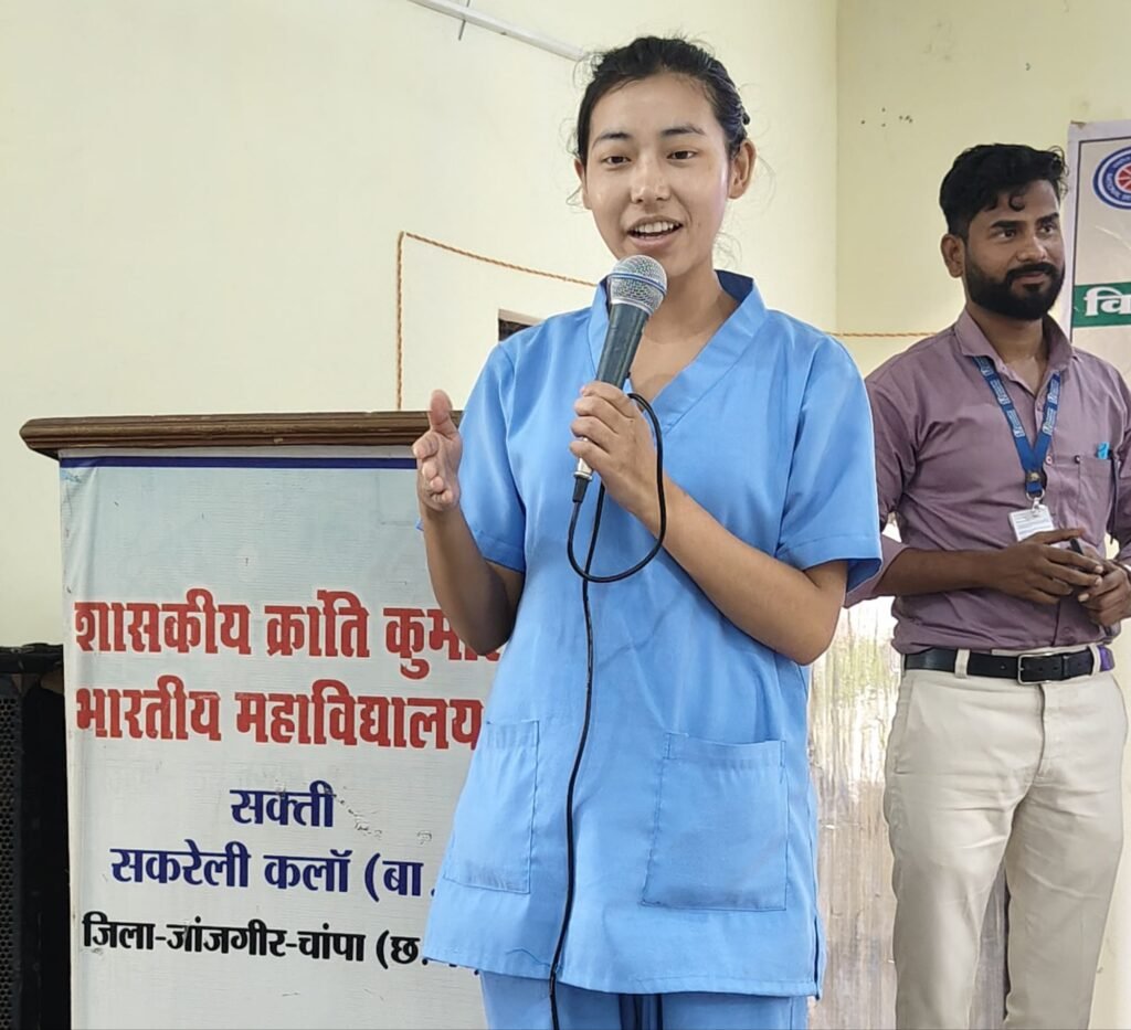 शासकीय क्रांति कुमार भारतीय कॉलेज में आयोजित हुआ डिज़ास्टर मैनेजमेंट व फर्स्ट-एड (सीपीआर) प्रशिक्षण, स्वास्थ्य संबंधी एवं प्राकृतिक विपदाओं से शरीर को बचाए रखने की नई-नई तकनीक से अवगत हुए महाविद्यालय के लोग kshititech