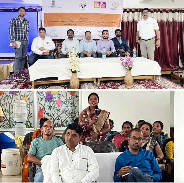 पारंपरिक कारीगरों को डिजिटल बाजार से जोड़ने जिला उद्योग एवं व्यापार केंद्र ने करीब अनुकरणीय पहल, शक्ति के गिरिराज रेन बसेरा में 6 अक्टूबर को हुई एक दिवसीय कार्यशाला, जिला महाप्रबंधक शोभेंद्र नायक सहित उपस्थित वक्ताओं ने दी जानकारी पारंपरिक कारीगरों को डिजिटल बाजार से जोड़ने जिला उद्योग एवं व्यापार केंद्र ने करीब अनुकरणीय पहल, शक्ति के गिरिराज रेन बसेरा में 6 अक्टूबर को हुई एक दिवसीय कार्यशाला, जिला महाप्रबंधक शोभेंद्र नायक सहित उपस्थित वक्ताओं ने दी जानकारी kshititech