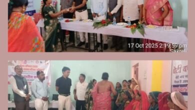 परियोजना शक्ति की अनुकरणीय पहल- सकरेली बाराद्वार में संपन्न हुई रजत जयंती महोत्सव के अंतर्गत महिला बाल विकास की जिला स्तरीय पोषण कार्यशाला, परियोजना अधिकारी श्याम कंवर के मार्गदर्शन में महिलाओं को पोषण से संबंधित दी गई जानकारी kshititech