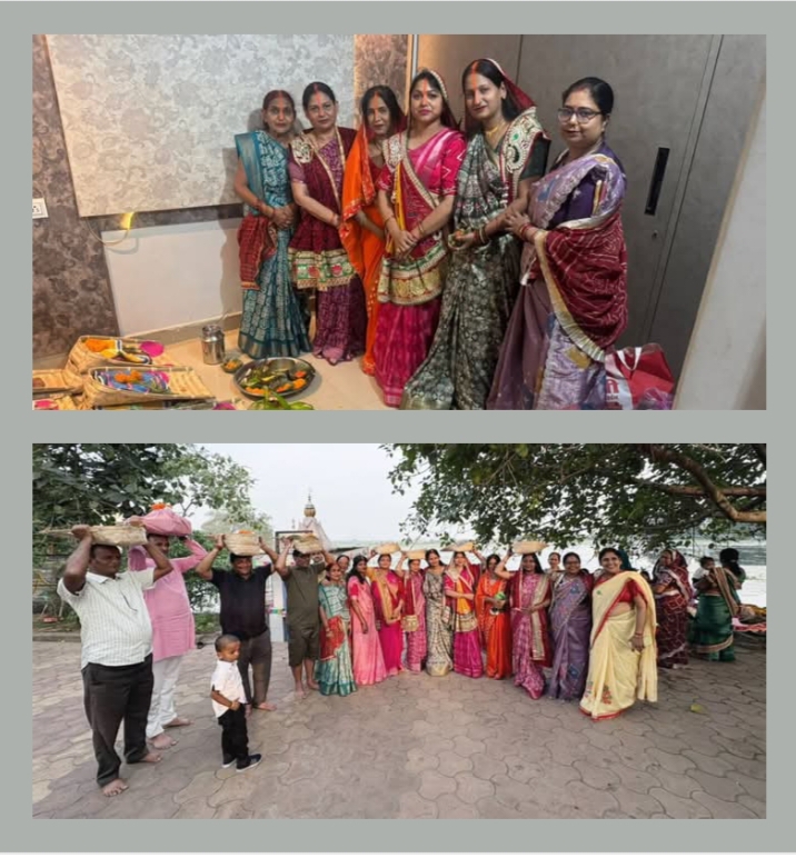 शक्ति शहर के नारायण सागर तालाब में करी महिलाओं ने छठ मैया की पूजा, छठ पूजा के दौरान क्षेत्र की सुख समृद्धि की भी करी कामना, पूर्व नगर पालिका उपाध्यक्ष रीना गेवाडीन ने कहा- छठ पूजा हम सब की आस्था का प्रतीक शक्ति शहर के नारायण सागर तालाब में करी महिलाओं ने छठ मैया की पूजा, छठ पूजा के दौरान क्षेत्र की सुख समृद्धि की भी करी कामना, पूर्व नगर पालिका उपाध्यक्ष रीना गेवाडीन ने कहा- छठ पूजा हम सब की आस्था का प्रतीक kshititech