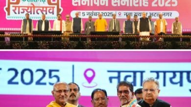 छत्तीसगढ़ की 34 हस्तियों को किया गया अलंकरण सम्मान 2025 से सम्मानित,प्रत्येक को दो-दो लाख रुपए की नगद राशि एवं स्मृति चिन्ह प्रदान किया छत्तीसगढ़ शासन ने, मौका था राज्योत्सव के समापन का, प्रदेश का सबसे बड़ा सम्मान समारोह था रायपुर में छत्तीसगढ़ की 34 हस्तियों को किया गया अलंकरण सम्मान 2025 से सम्मानित,प्रत्येक को दो-दो लाख रुपए की नगद राशि एवं स्मृति चिन्ह प्रदान किया छत्तीसगढ़ शासन ने, मौका था राज्योत्सव के समापन का, प्रदेश का सबसे बड़ा सम्मान समारोह था रायपुर में kshititech