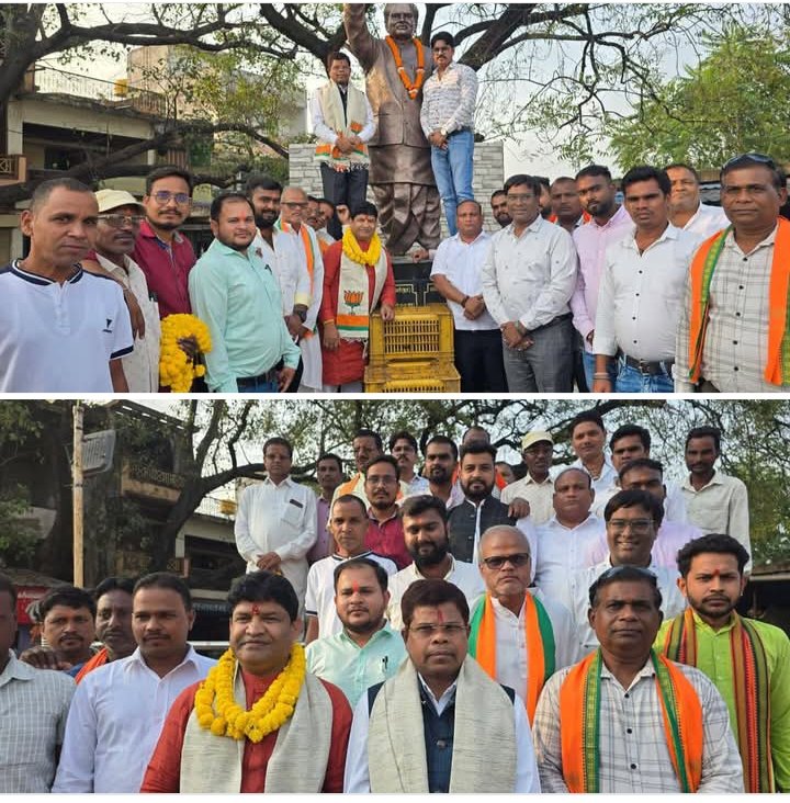 भाजपा पिछड़ा वर्ग मोर्चा के प्रदेश अध्यक्ष अशोक साहू पहुंचे बाराद्वार, पूर्व विधायक डॉक्टर खिलावन साहू एवं नगर पंचायत अध्यक्ष नारायण कुर्रे के नेतृत्व में हुआ जोरदार स्वागत, अटल जी की प्रतिमा पर माल्यार्पण भी किया प्रदेश अध्यक्ष जी ने kshititech